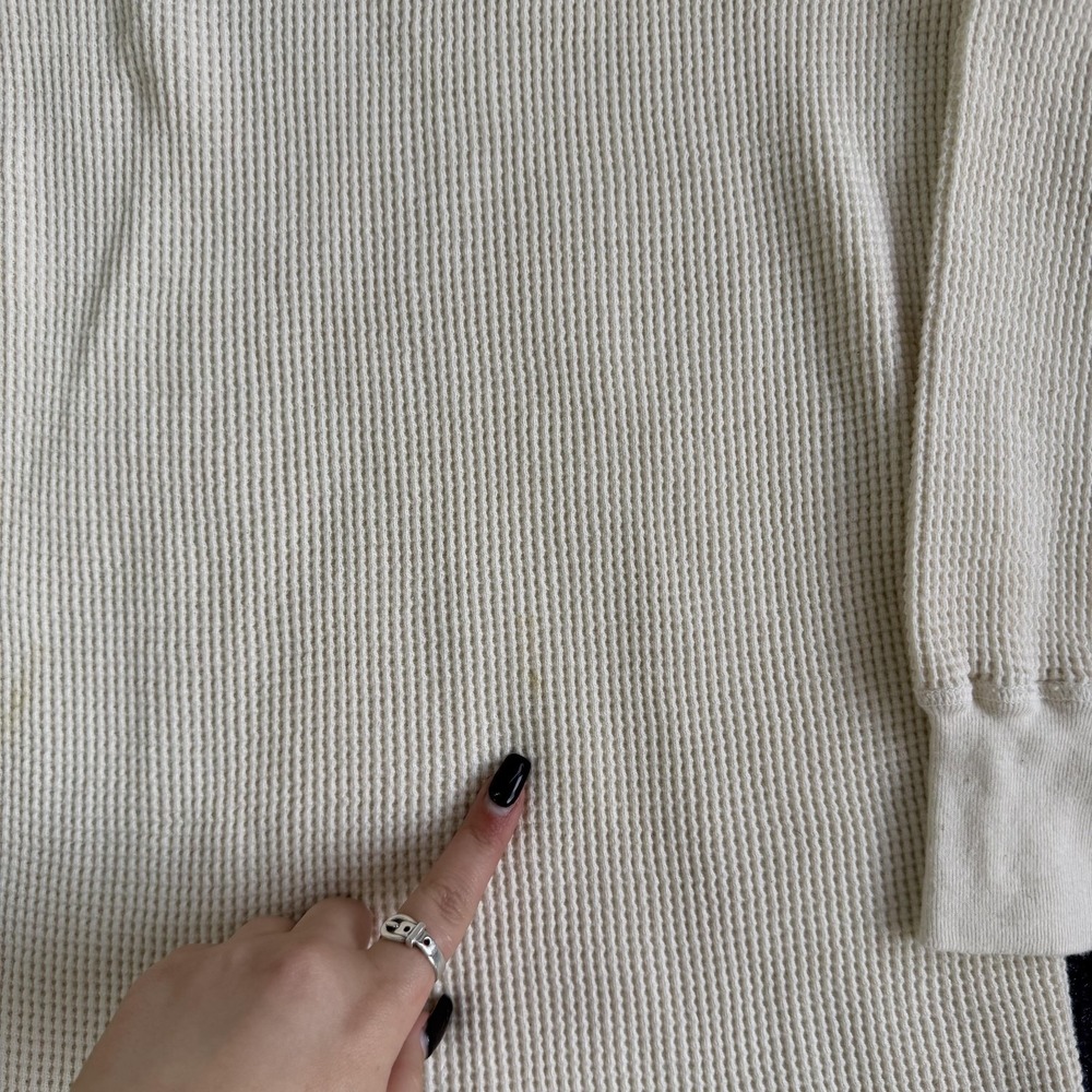 Vintage Arctex Long Johns Shirt Mens XL White Thermal Undershirt Top USA - Picture 2 of 7